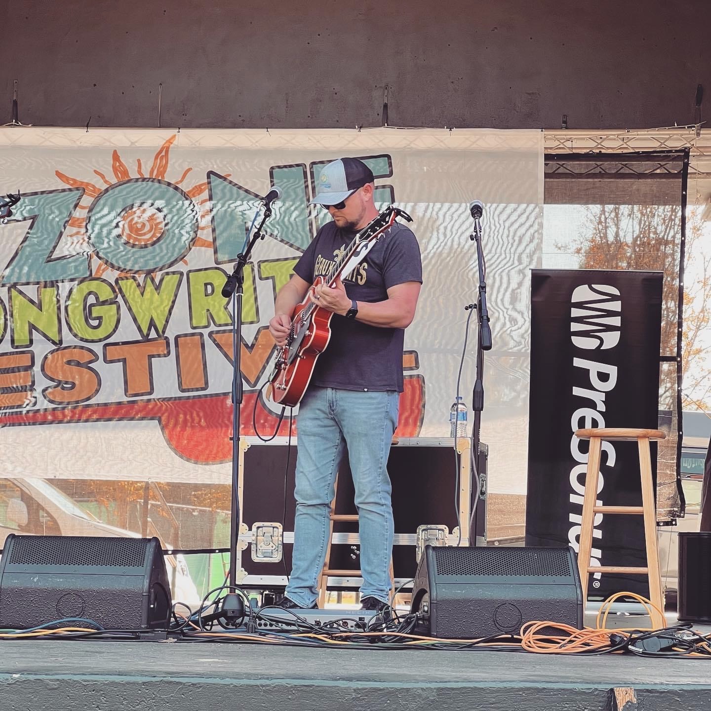 Joe Sims outdoor stage