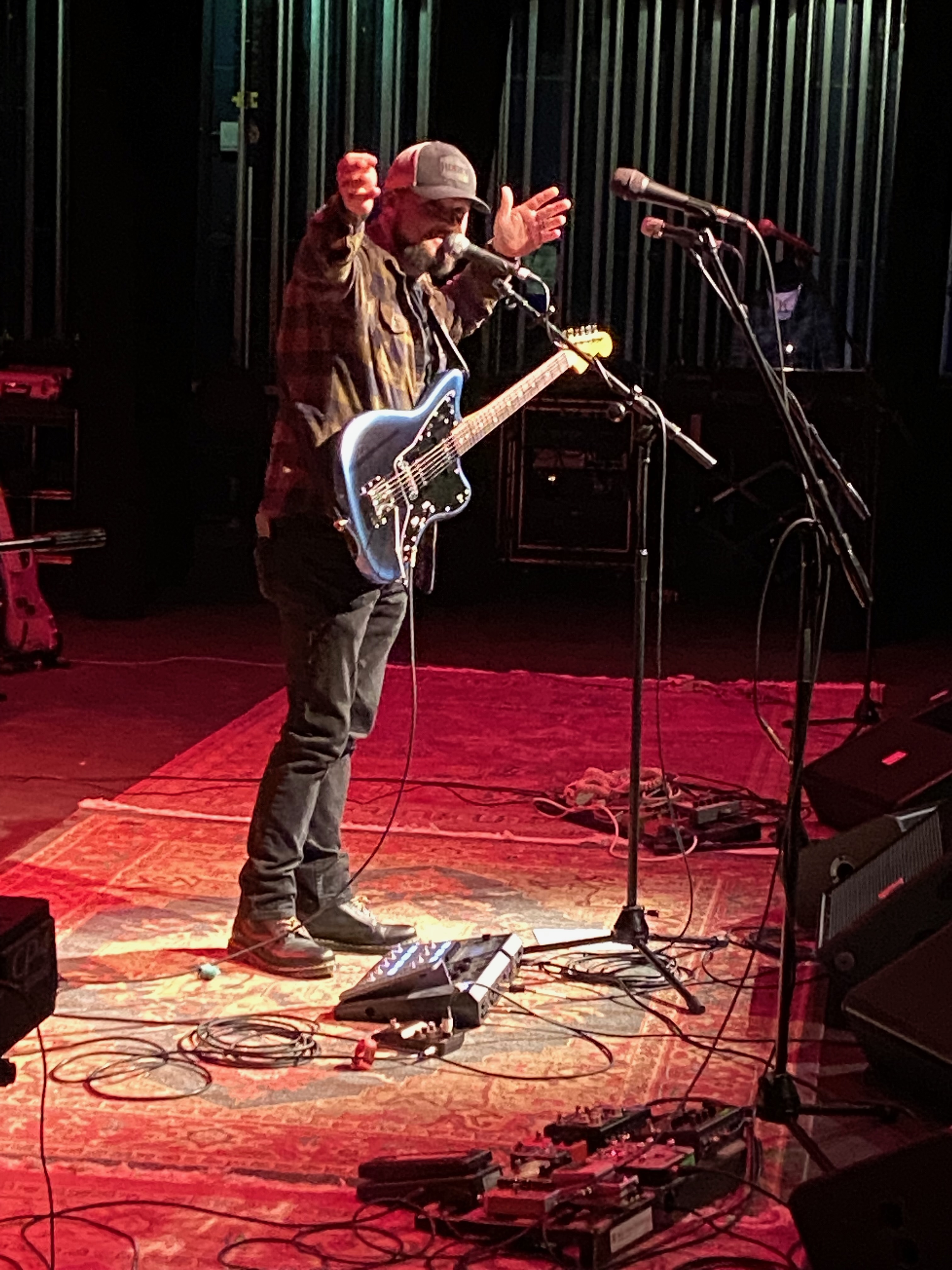Joe Sims stage shot